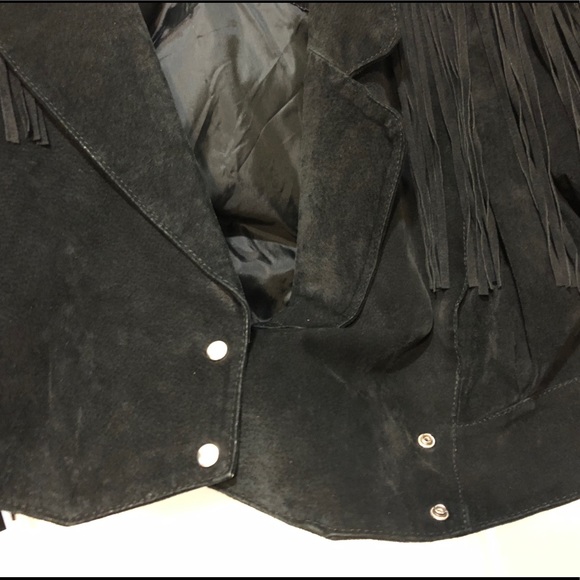 Fridge black suede jacket - Picture 2 of 6
